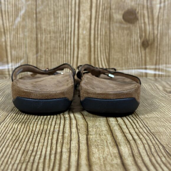 VIONIC Bella II Tortoise Shell Print Strap Comfort Flip Flop Sandals Women’s 9 - Picture 6 of 15